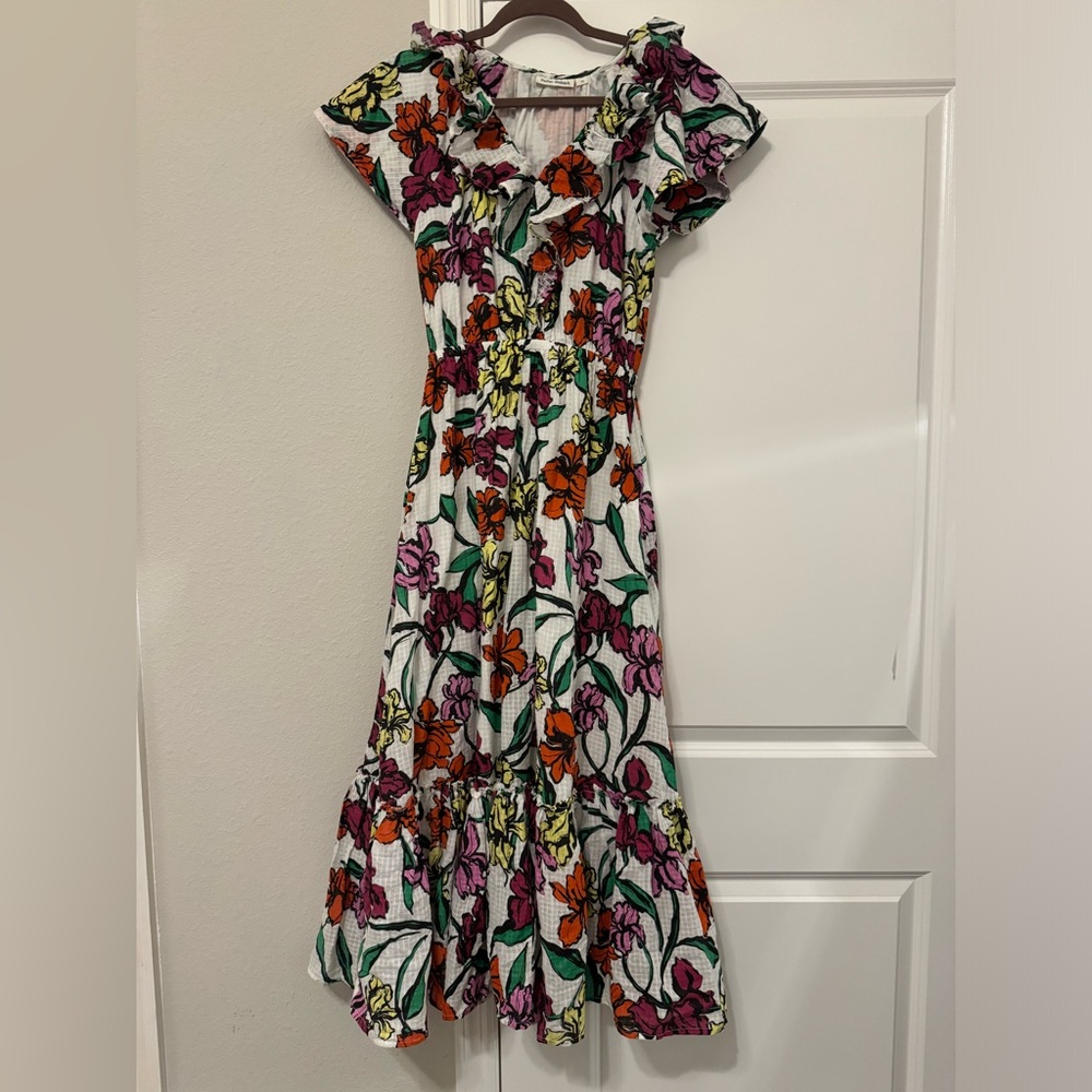 .EUC Roller Rabbit floral dress XS